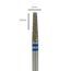 Pedi Planet diamond bit cut straight slim (medium)