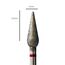 Pedi Planet diamond bit drop-shaped red (fine grit)