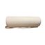 Rubber footrest cylinder in white imitation leather
