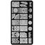 Aphro Nails nail stamping plate Texture Pattern BC03