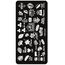 Aphro Nails nail stamping plate One Leaf YZW-L16