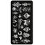 Aphro Nails nail stamping plate Dream World YZW-L18