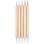 Nail art needle set wooden handle 5 pcs