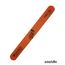 Pedi Planet breakable wood file long straight brown 100/180