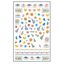 Aphro Nails nail sticker Meadow Flowers F848