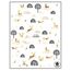 Aphro Nails nail sticker Winter Forest Gold CJ021A