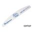 Aphro Nails nail file halfmoon white 150/150 grit