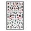 Nail Sticker Artistic Leaves F746