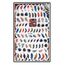 Nail Sticker Colorful leaves F735