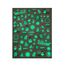 Nail Sticker Glow Christmas Tree CY021