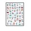 Nail Sticker North Pole CA717